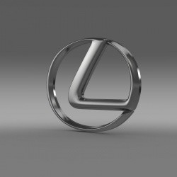 Эмблема на капот Lexus 110*150